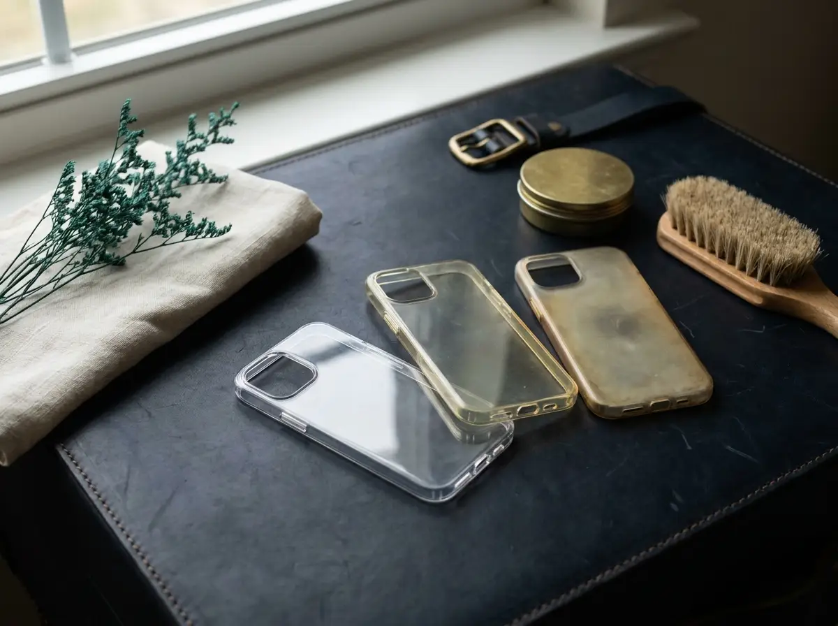 Why Do Clear Cases Turn Yellow? (And How to Prevent It) — iPhone Case Guides · Velvet & Valor