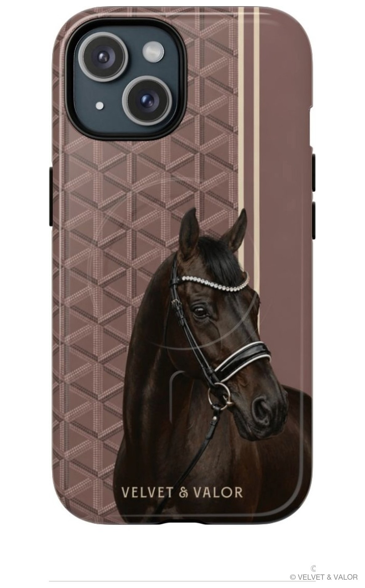 Noble Steed Nude horse iPhone case — view 2