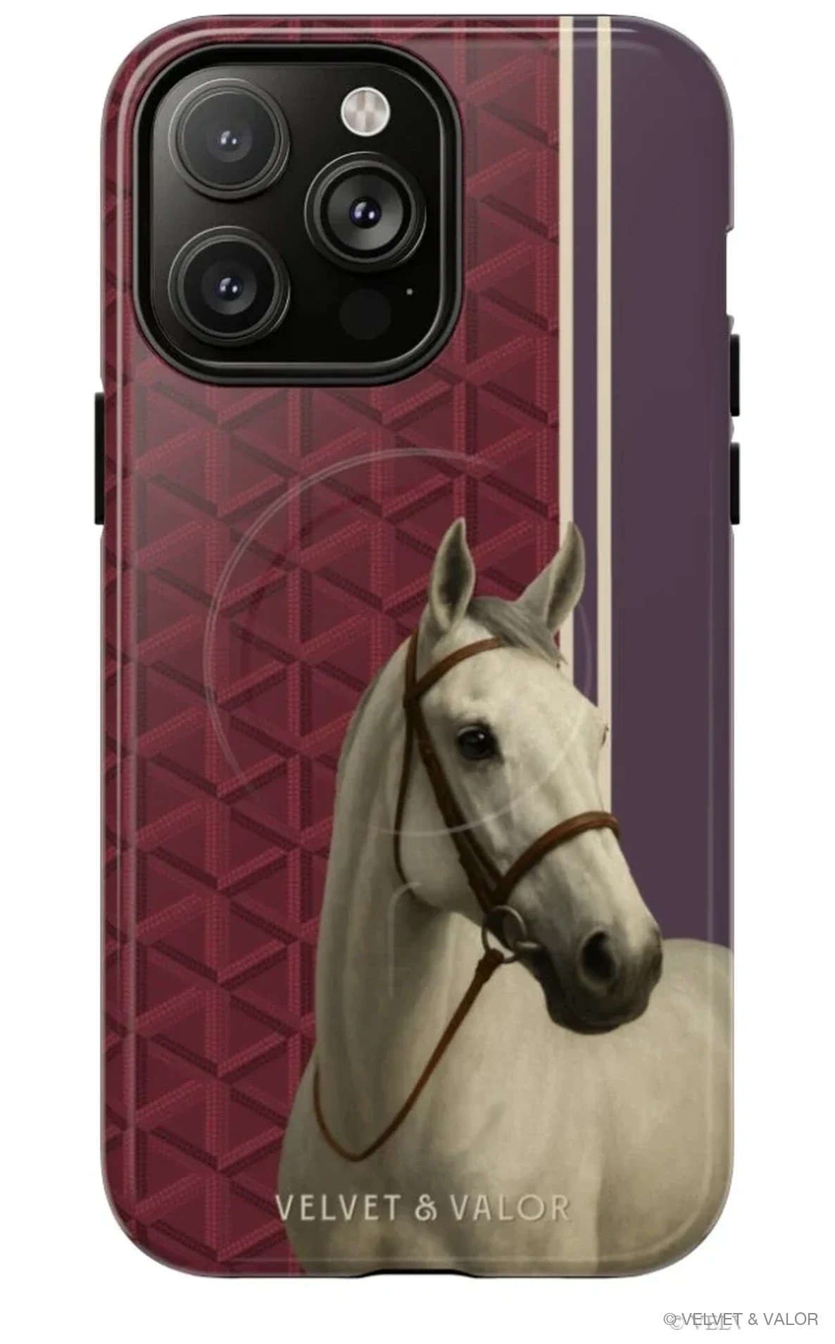 Noble Steed Plum horse iPhone case